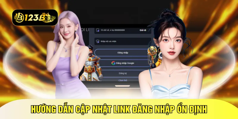 Hướng dẫn cập nhật link đăng nhập ổn định